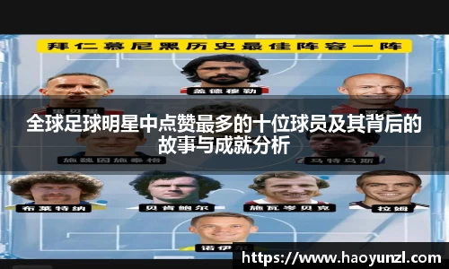 全球足球明星中点赞最多的十位球员及其背后的故事与成就分析